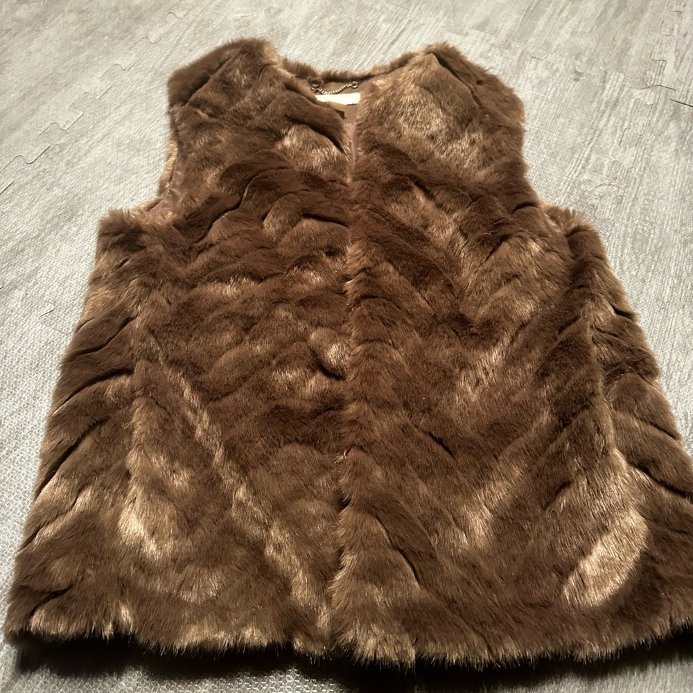 H&M Size 4 fur vest